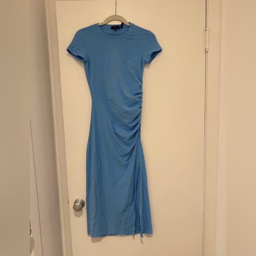 Theory Sky Blue Maxi Dress